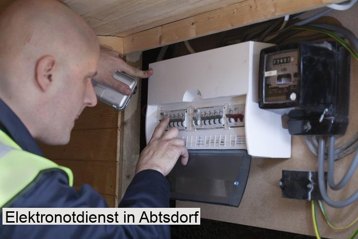 Elektronotdienst in Abtsdorf